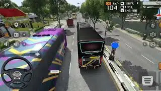 Bus Simulator Indonesia Gameplay Long Drive + Heavy TrafficBus Simulator Indonesia Gameplay  Full HD