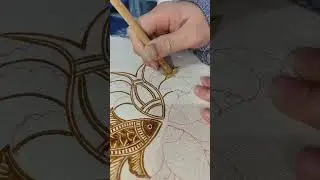Traditional pattern in Miao Batik  #traditionalart #chineseart  #chineseculture #batik #craftsman