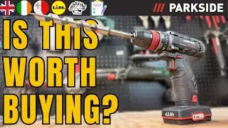 CORDLESS DRILL DRIVER 12 V Parkside Performance PBSPA 12 E4 UK ENGLISH IRISH MALTESE MALTIJA  LIDL