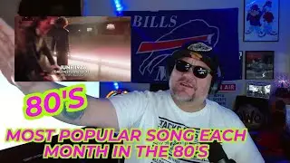 Most Popular Song Each Month in the 80s REACTION