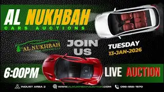 AL NUKHBAH CARS AUCTION Live Stream