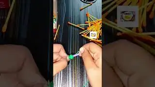 How To Make Colorful Cotton Balls At Home।।@sudiptasartandcraft #viral #short #cotton #ball