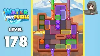 Water Out Puzzle level 178 solution