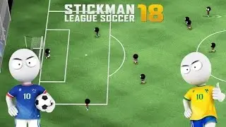 99.99% могут победить эту команду (Stickman Soccer 2018)