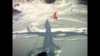 Go Pro HD Skiing powder Passo Tonale