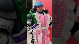 Buzz Lightyear Mrs Nesbitt Cosplay at MCM Comic Con #comiccon #cosplay #buzzlightyear #toystory #lol
