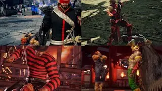 ALL Win Poses on akuma | Tekken 7