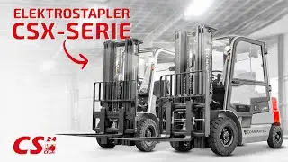 Unsere Marktneuheit: CSX Elektrostapler | Jetzt mit Wechselakku-Technologie