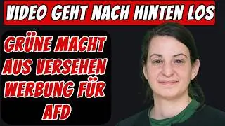 Green politician accidentally advertises for AfD
