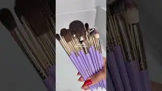 Every time we bring new brushes ✨ #makeup #makeupbrushes #cosmeticbrushes