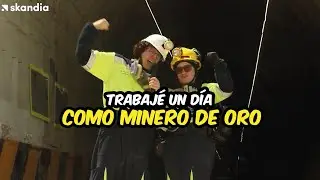 Trabajé UN DÍA COMO MINERO de oro | Qué pasa Mariete