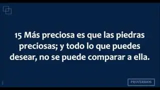 PROVERBIOS CAPITULO 3 (Audio, Letra)