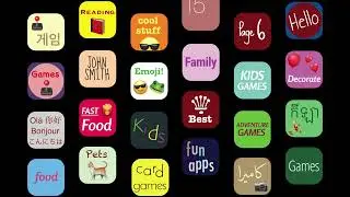 Decorate/organise your home screen with Mister Icon labels