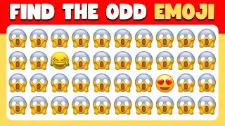 Can You Find the Odd Emoji? | How Good Are Your Eyes | Emoji Quiz Challenge