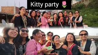 Meri kitty party 🌷|| Black theme || Tashvi Panchapl vlogs  🤗 