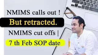 NMIMS calls OUT | NMIMS WAT PI | CDPI Preparation for NMAT Colleges