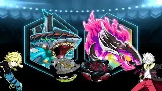 HEAT SALAMANDER S4 vs EMPEROR FORNEUS F4-Beyblade Burst App Gameplay-Turbo Evolution UPDATE