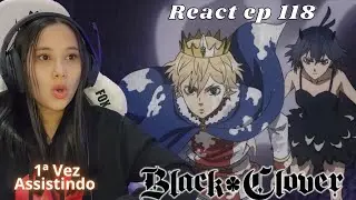 EP INSANO‼️ REACT BLACK CLOVER EP 118 | 1⁰ REI MAGO VS DEM&Ocirc;NIO #blackclover #reaction