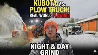 Kubota L6060 vs. SnowDogg HD80ii: Plowing Techniques for Driveways & Commercial Lots