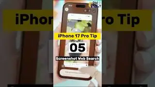 iPhone 17 Pro| Pro Max TIPS, TRICKS & HIDDEN FEATURES|Screenshot Web Search#iphone17pro #apple