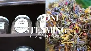 Yoni steaming at home || Womb Affirmations ||