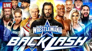 🔴 Bloodline vs RK-McBro WWE WrestleMania Backlash 2022 WWE Live Stream - Full Show Watch Along