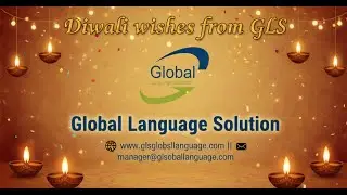 Diwali Wishes 2025 | Diwali Greetings from Global Language Solution (GLS)