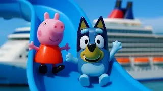 Bluey and Peppa Pig Cruise Ship Water Park Adventure