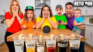 24 HORAS HACIENDO RETOS EN FAMILIA | Familia Amiguindy