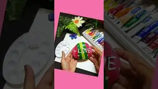 Transition video ♥️ || stone painting
