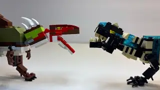 LEGO Jurassic World Majungasaurus vs. Becklespinax | Jurassic World: Chaos Theory