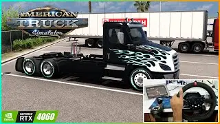ATS / ETS 2 Realistic Steering wheel gameplay #est2 #ats #multiplayer  #shortsfeed