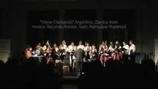 Coro HispanoAmericano - Viene clareando