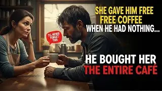 A Poor Single Mom Gave Free Coffee to a Quiet Man&hellip; He Bought Her the Entire Caf&eacute;