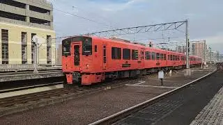 783系CM21編成　回送　大分駅入線