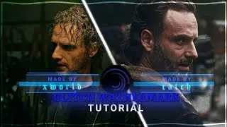 Glitch Wathermark like @catchedit tutorial (+preset)