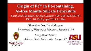 Origin of Fe3+ in Fe-containing, Al-free mantle silicate perovskite