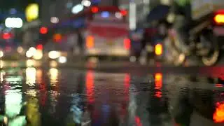 Free Raindrops overlay stock footage_1