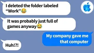 【Apple】My sister-in-law deleted the &ldquo;Work&rdquo; folder on my PC because she thought I was an Incel creep!