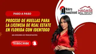 &iquest;C&oacute;mo hacer tus huellas dactilares con IdentoGO para la licencia de Real Estate en Florida?