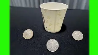 NEW GREAT MAGIC COIN TRICK WITHOUT ANY MAGIC SKILL - MAGIC TUTORIAL