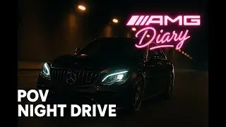 Best Sounding C63S | Night Drive through Sydney