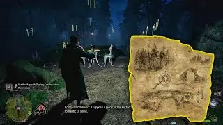 Ghost Of Our Love Treasure Chest - map with floating candles