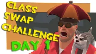 [TF2] Engineer is making me go CRAZY! - Class Swap Challenge DAY 1