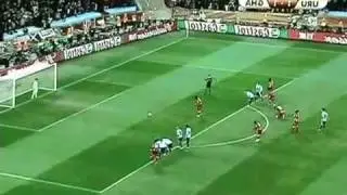 Suarez's Handsave saves Urugay