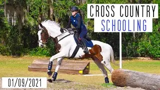 My first XC schooling! Majestic Oaks Ocala (1\8\2021) || Kirsten Equestrian