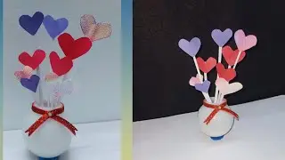 Mini craft #bulb craft ideas #valentine craft #diy craft #creative diy