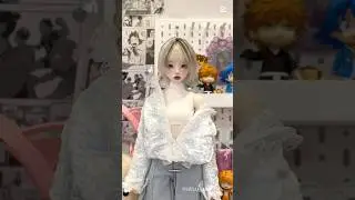 Unboxing bjd 1/4 doll clothes & bjd big head doll clothes