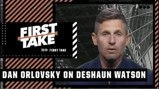 Dan Orlovsky reacts to Stephen A.&lsquo;s comments on Deshaun Watson&rsquo;s suspension | First Take