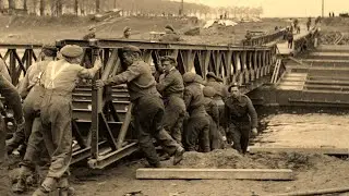 How U.S. Soldiers Built Baileys Bridges Overnight Where German Armor Took Weeks to Cross